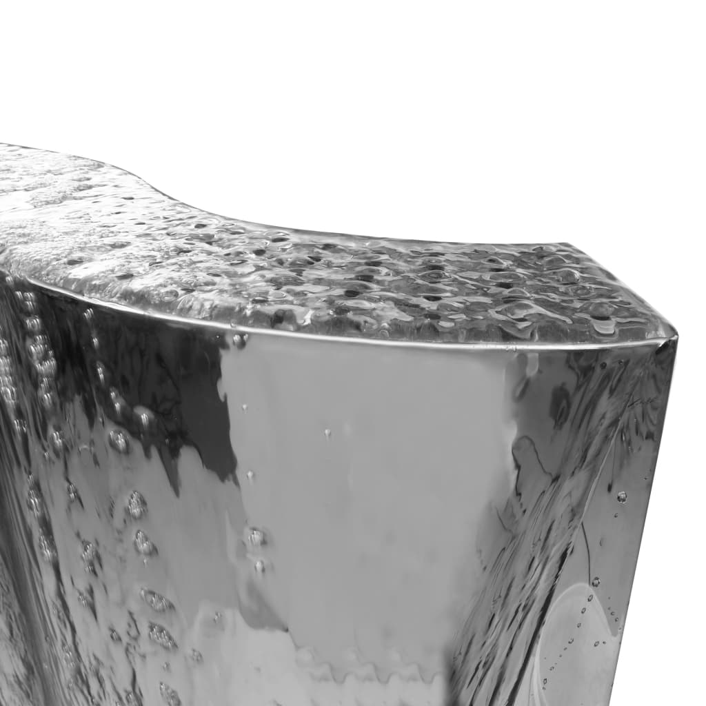 Puutarhan suihkulähde hopea 60,2x37x122,1 cm ruostumaton teräs - Sisustajankoti.fi