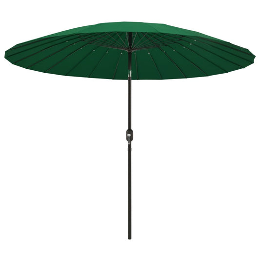 Aurinkovarjo alumiinitanko 270 cm vihreä - Sisustajankoti.fi
