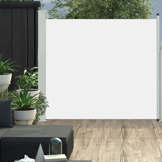Sisäänvedettävä terassin sivumarkiisi 170x300 cm kerma - Sisustajankoti.fi