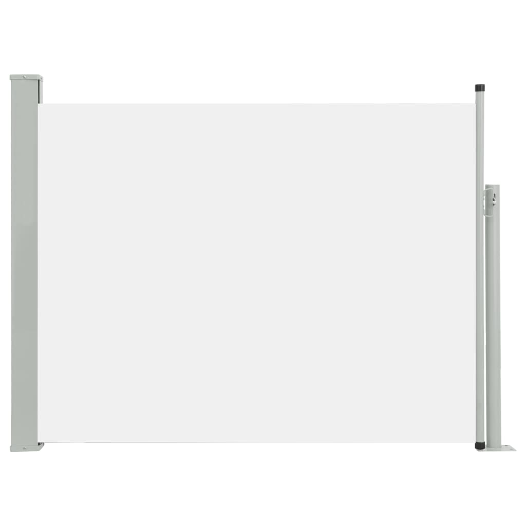 Sisäänvedettävä terassin sivumarkiisi 170x500 cm kerma - Sisustajankoti.fi