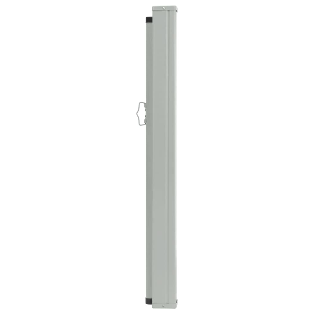 Sisäänvedettävä terassin sivumarkiisi 120x500 cm punainen - Sisustajankoti.fi