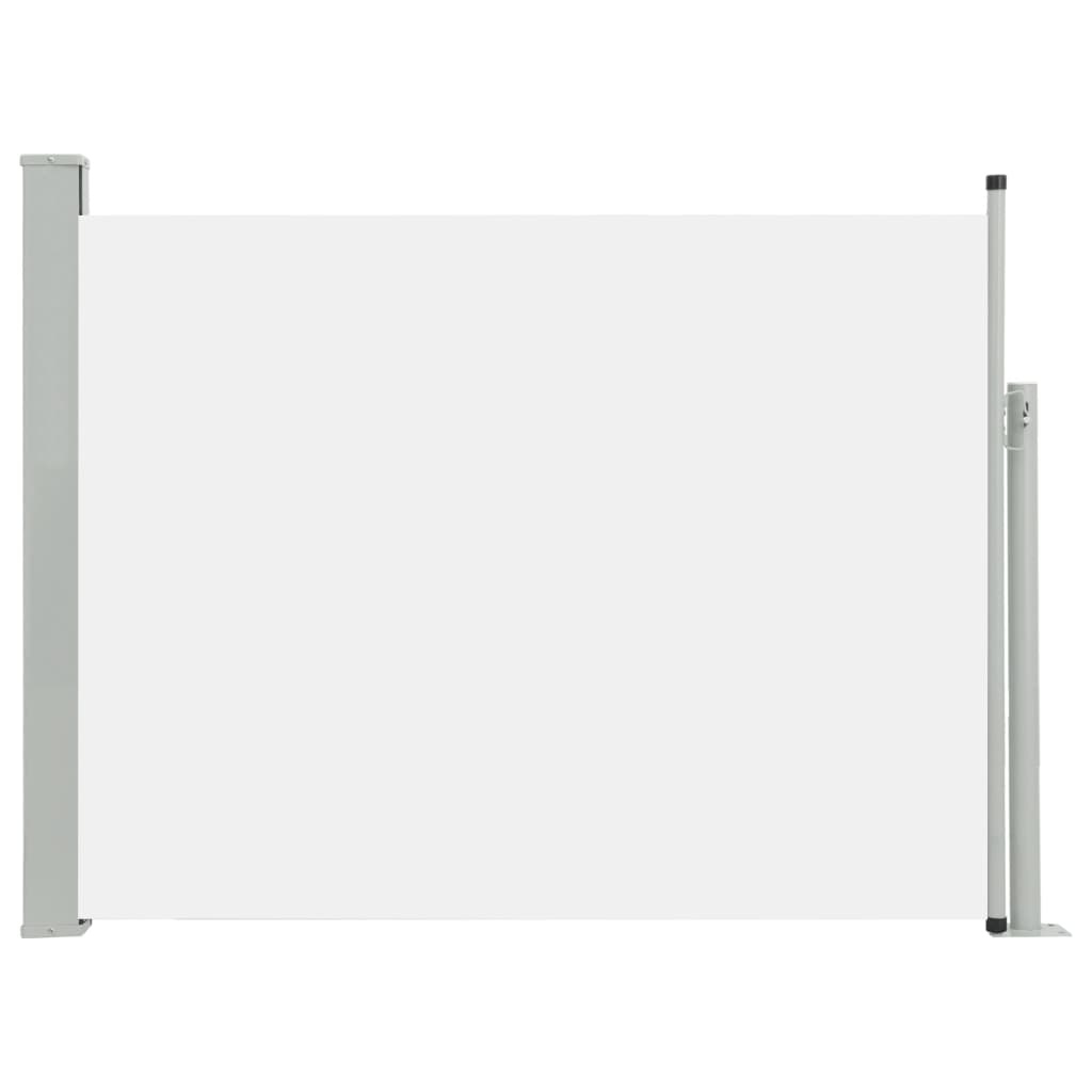 Sisäänvedettävä terassin sivumarkiisi 140x500 cm kerma - Sisustajankoti.fi