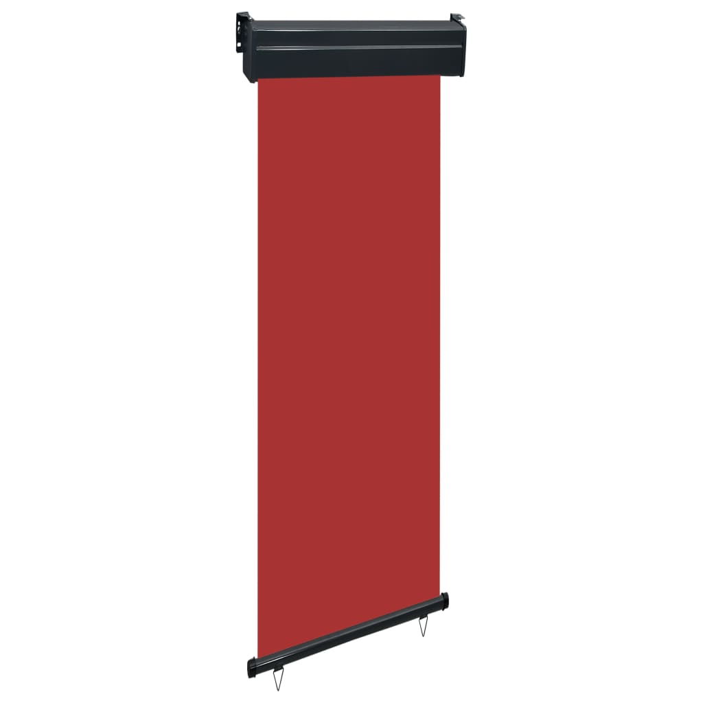 Parvekkeen sivumarkiisi 60x250 cm punainen - Sisustajankoti.fi