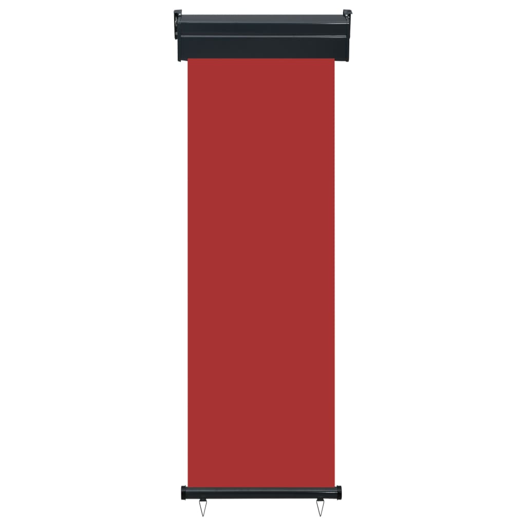 Parvekkeen sivumarkiisi 60x250 cm punainen - Sisustajankoti.fi