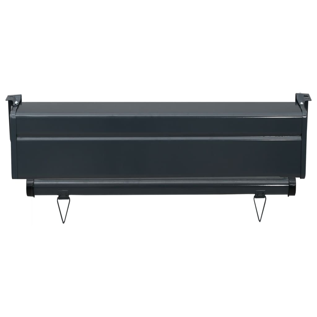 Parvekkeen sivumarkiisi 60x250 cm punainen - Sisustajankoti.fi