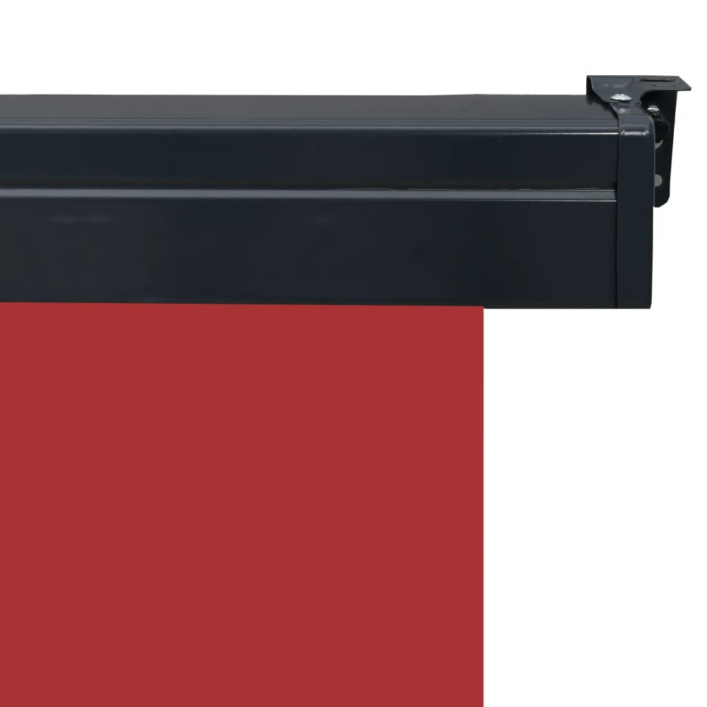 Parvekkeen sivumarkiisi 60x250 cm punainen - Sisustajankoti.fi