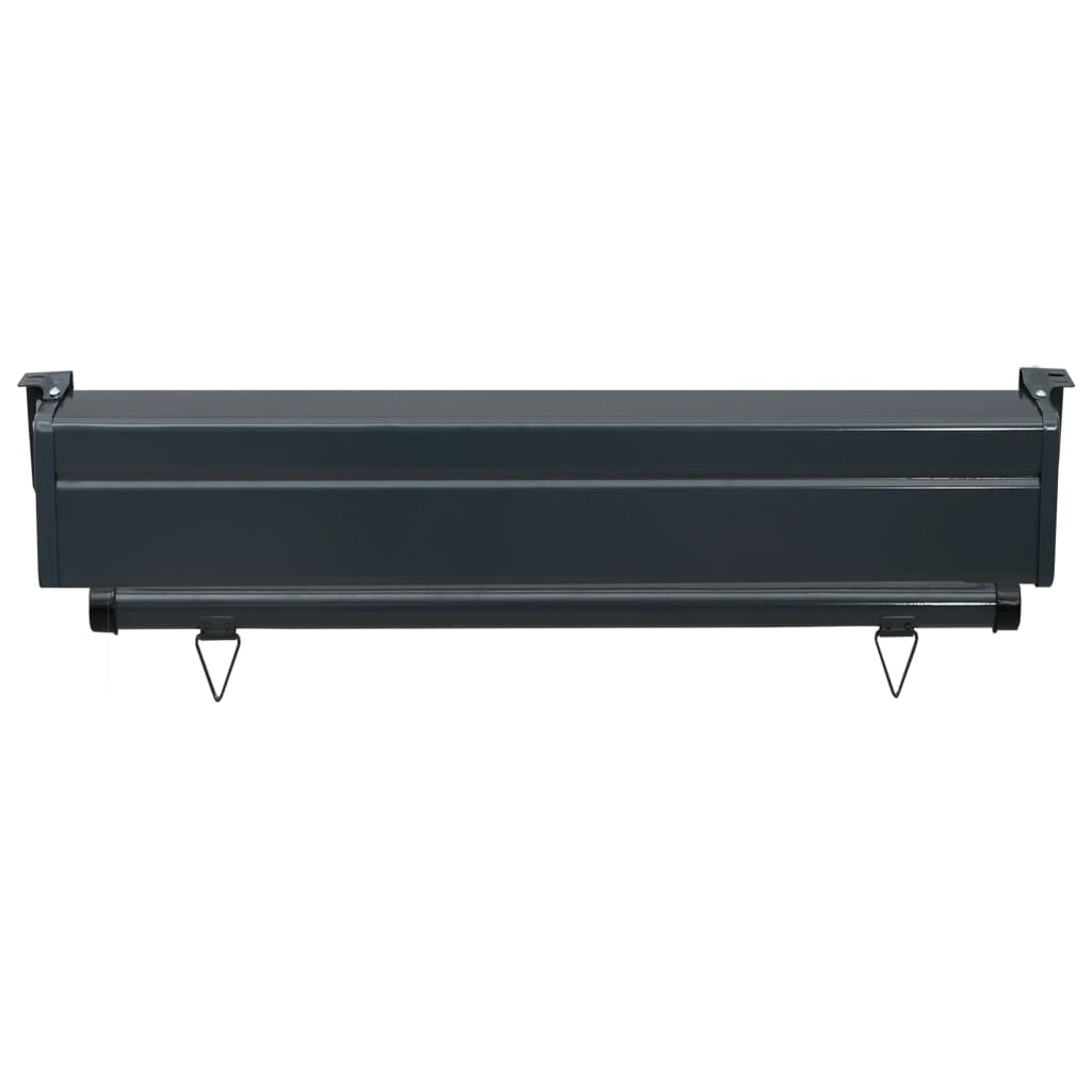 Parvekkeen sivumarkiisi 80x250 cm harmaa - Sisustajankoti.fi