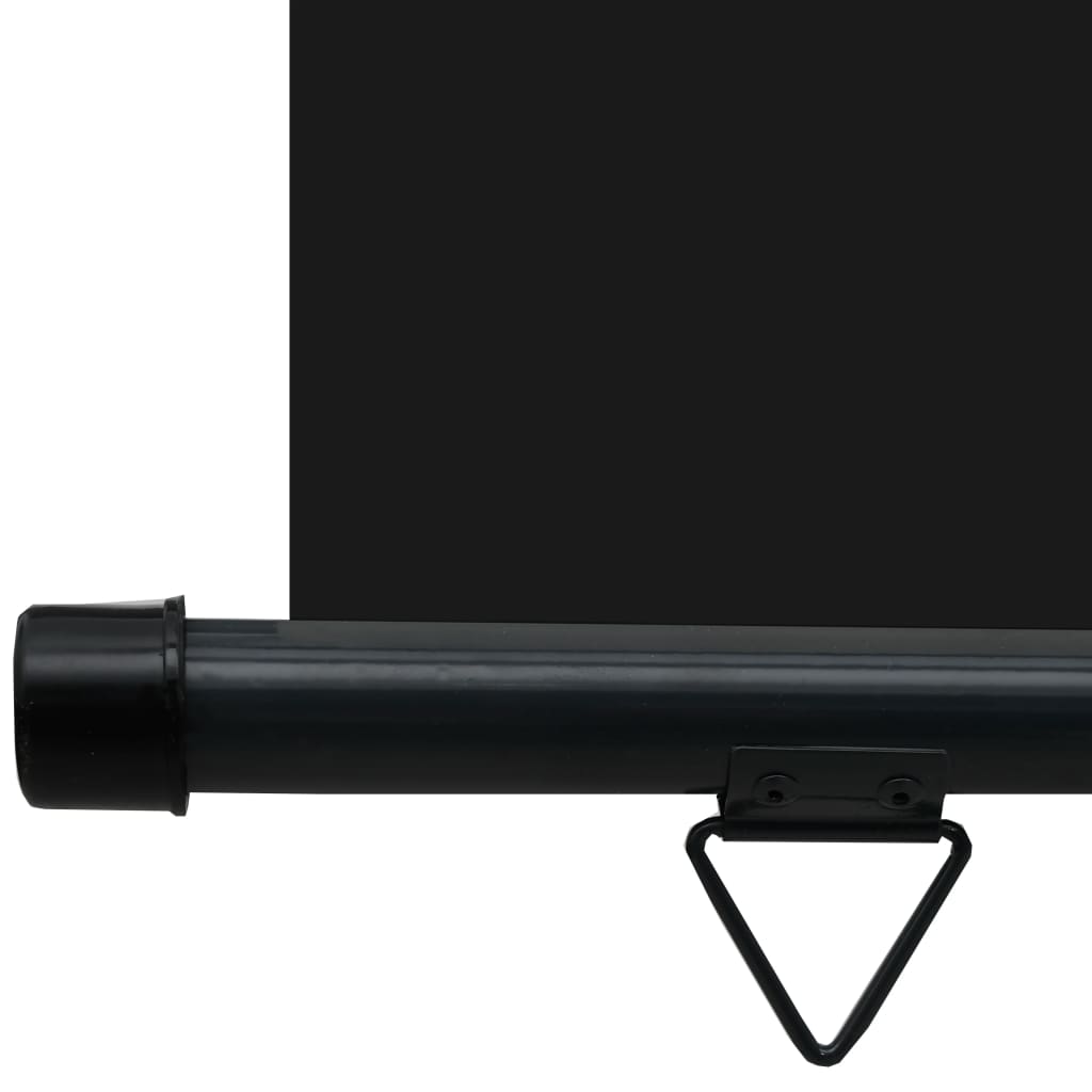 Parvekkeen sivumarkiisi 100x250 cm musta - Sisustajankoti.fi