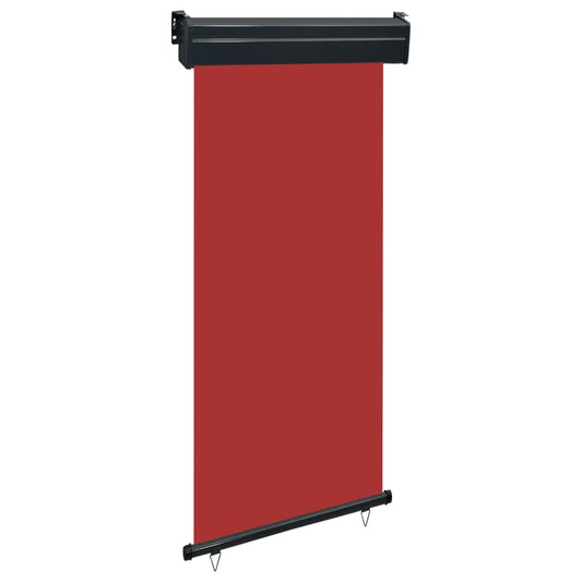 Parvekkeen sivumarkiisi 100x250 cm punainen - Sisustajankoti.fi