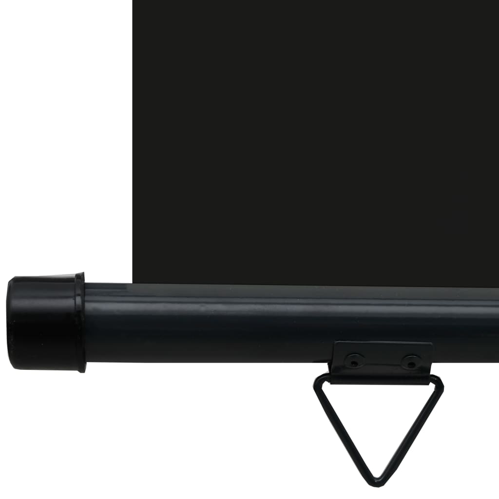 Parvekkeen sivumarkiisi 120x250 cm musta - Sisustajankoti.fi