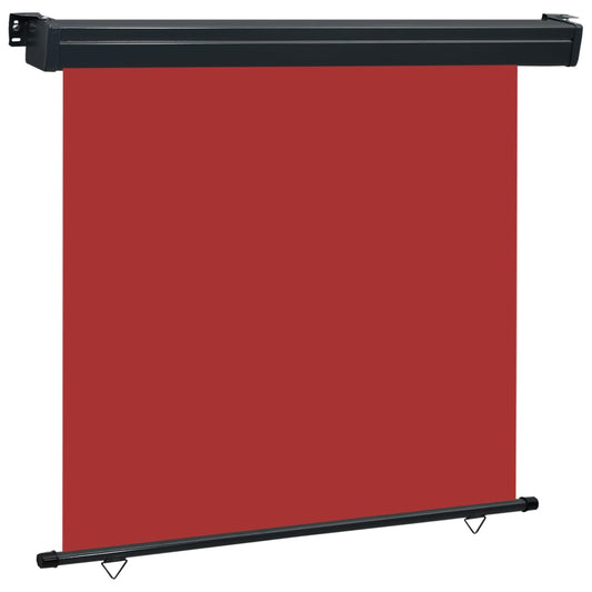 Parvekkeen sivumarkiisi 170x250 cm punainen - Sisustajankoti.fi