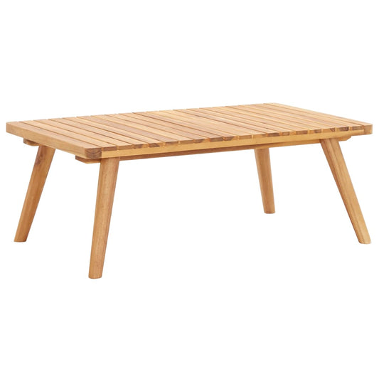 Puutarhan sohvapöytä 90x55x35 cm täysi akaasiapuu - Sisustajankoti.fi