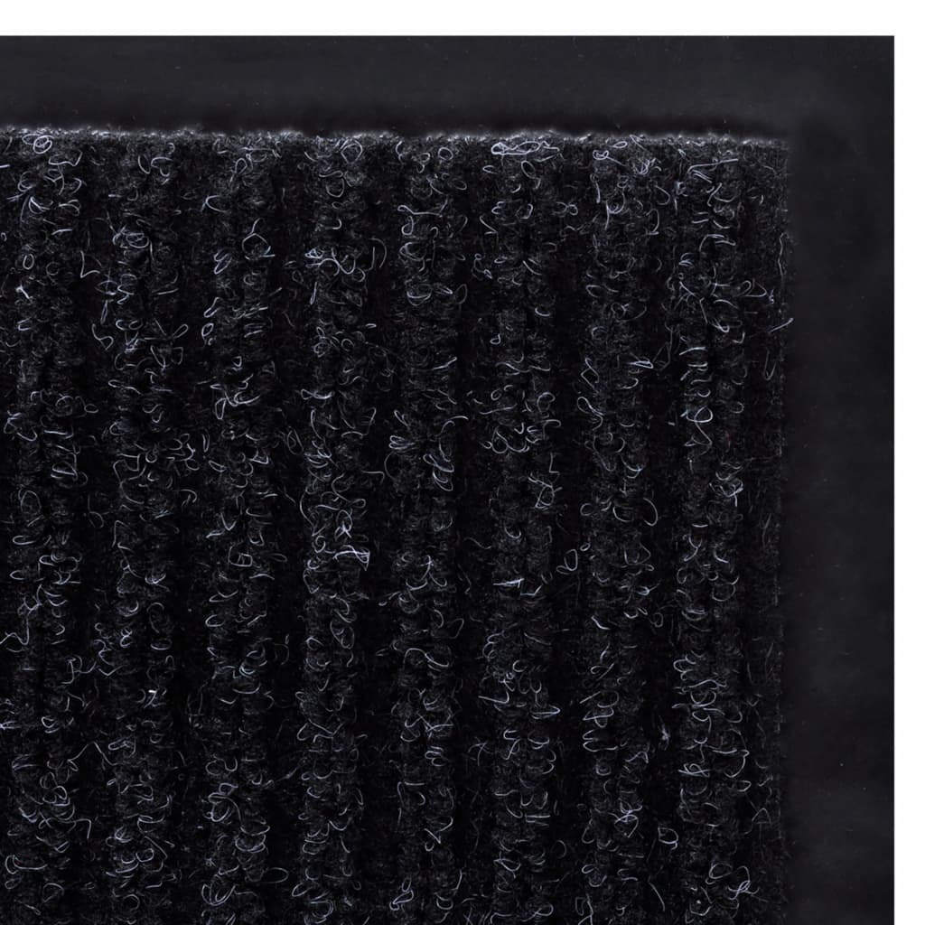 Ovimatto musta 160x220 cm PVC - Sisustajankoti.fi