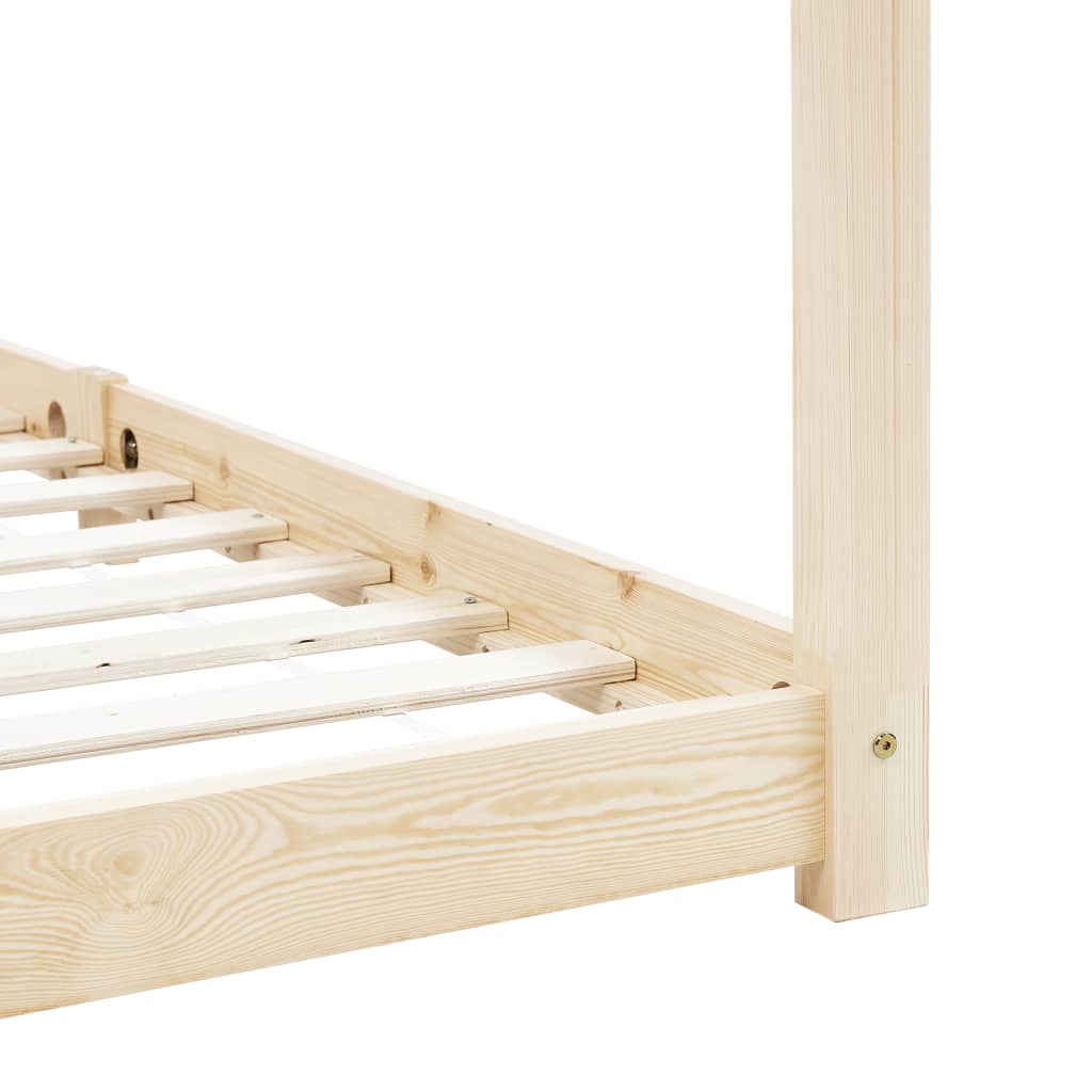 Lasten sängynrunko täysi mänty 90x200 cm - Sisustajankoti.fi
