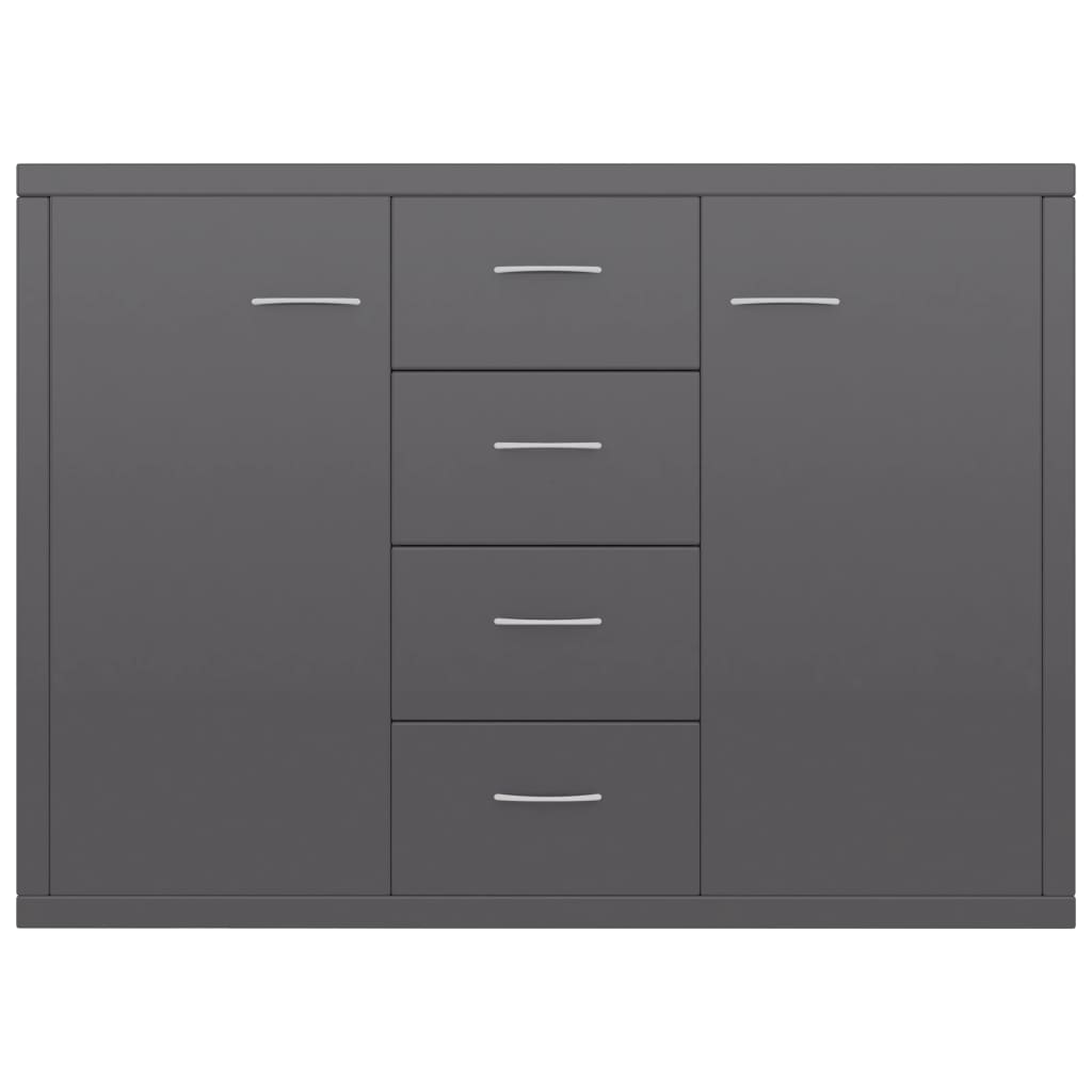 Senkki korkeakiilto harmaa 88x30x65 cm - Sisustajankoti.fi