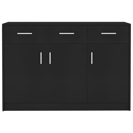 Senkki musta 110x30x75 cm - Sisustajankoti.fi