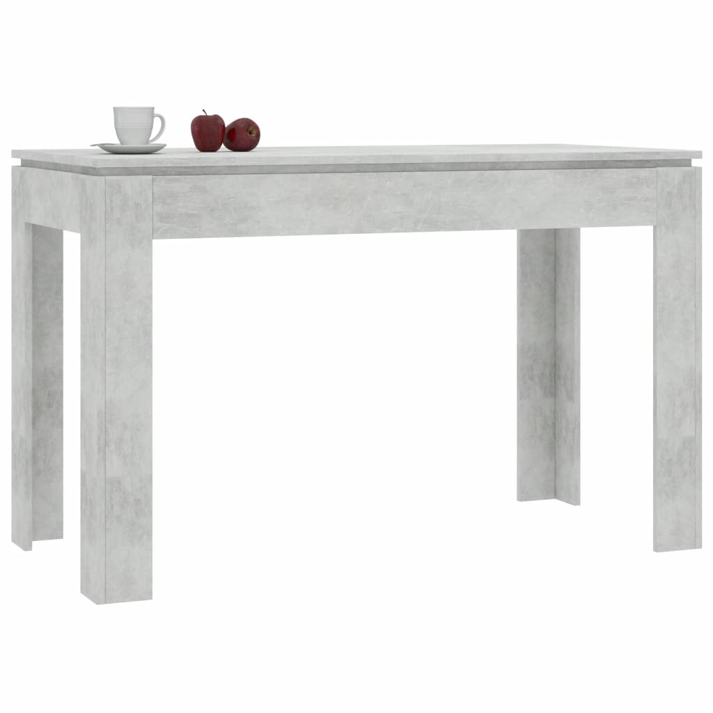 Ruokapöytä betoninharmaa 120x60x76 cm - Sisustajankoti.fi