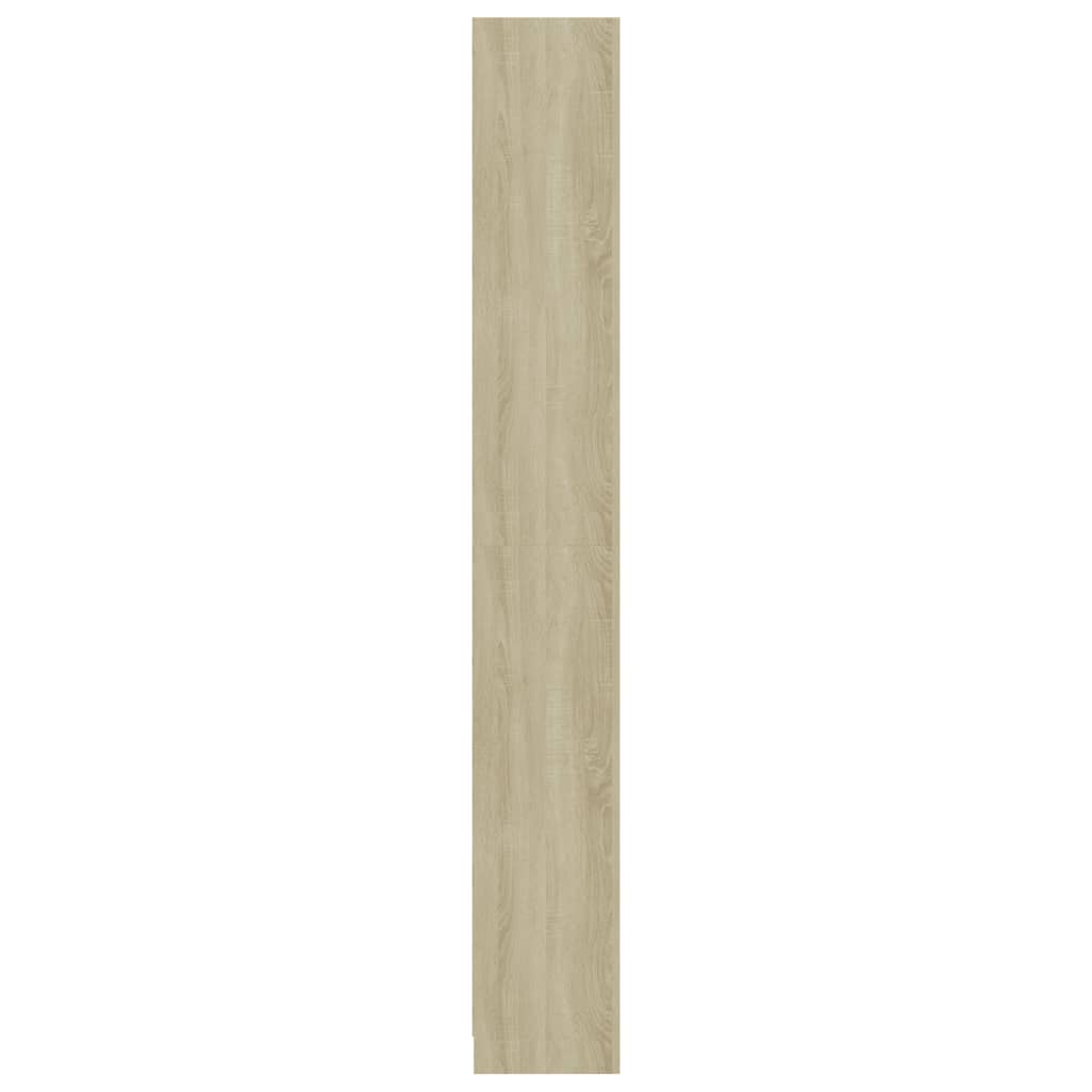 5-tasoinen kirjahylly Sonoma tammi 40x24x175 cm - Sisustajankoti.fi