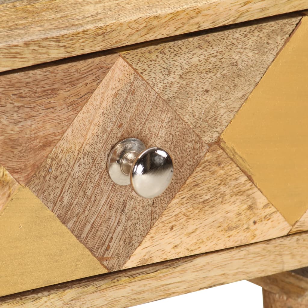 Yöpöytä 43x30x58 cm täysi mangopuu - Sisustajankoti.fi