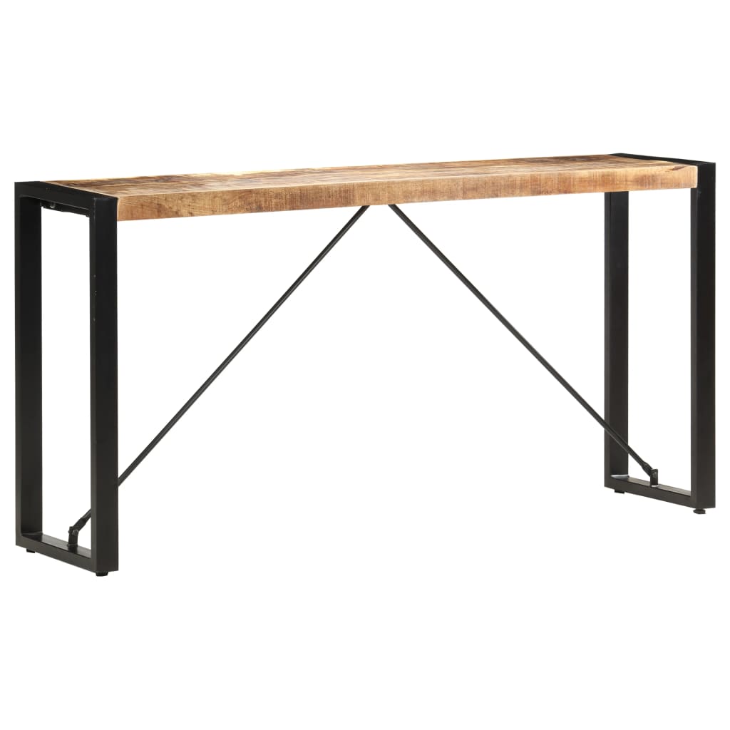 Konsolipöytä 150x35x76 cm täysi mangopuu - Sisustajankoti.fi