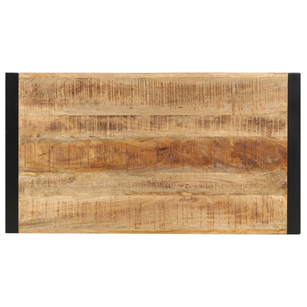 Baaripöytä 110x60x110 cm täysi mangopuu - Sisustajankoti.fi