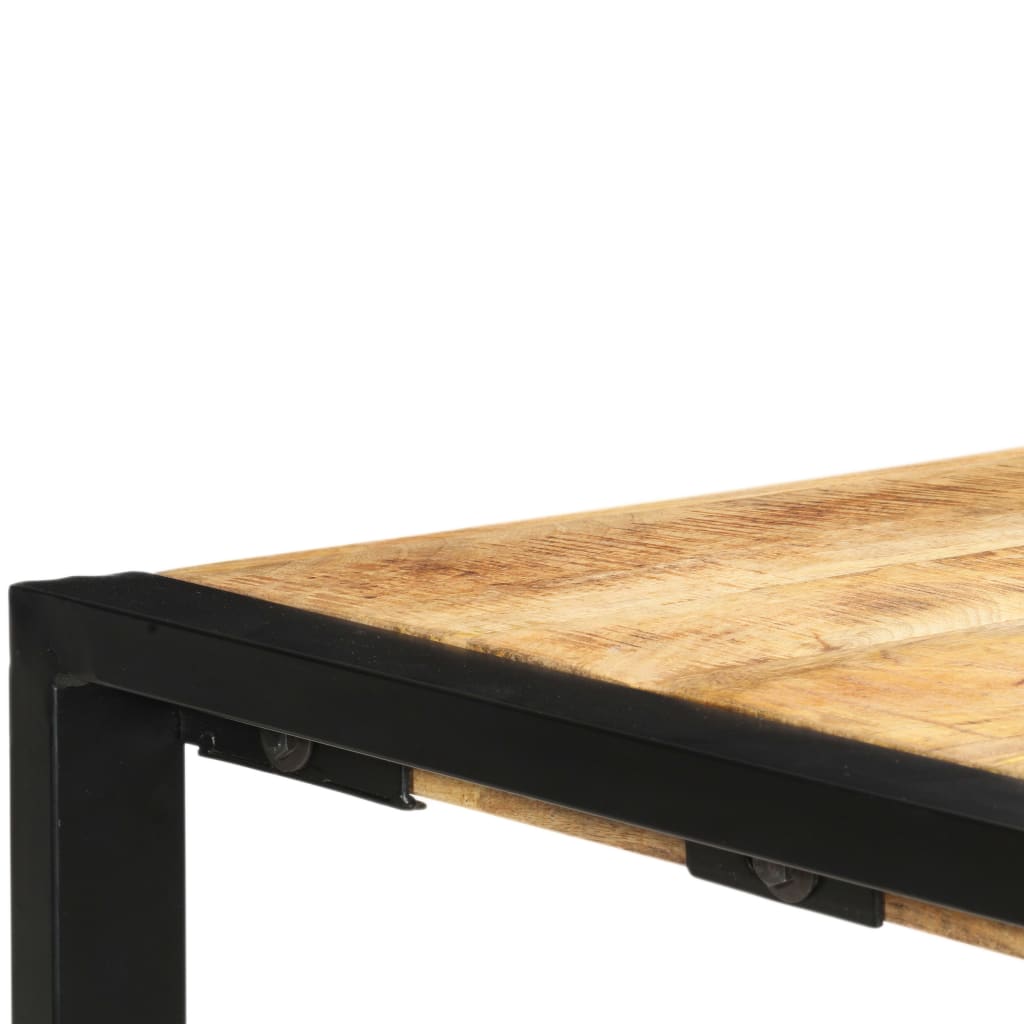 Baaripöytä 110x60x110 cm täysi mangopuu - Sisustajankoti.fi
