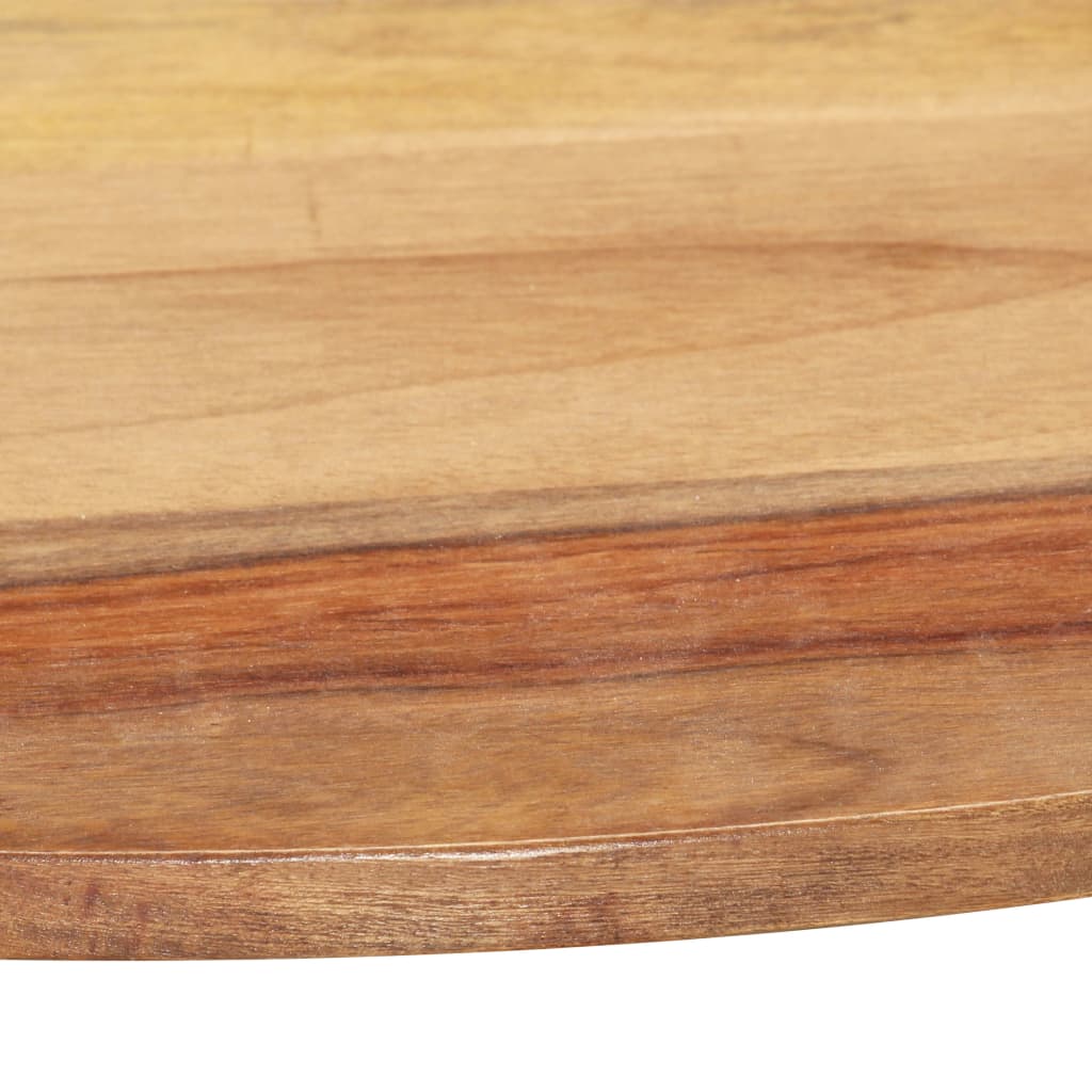 Pöytälevy täysi seesampuu pyöreä 25-27 mm 80 cm - Sisustajankoti.fi