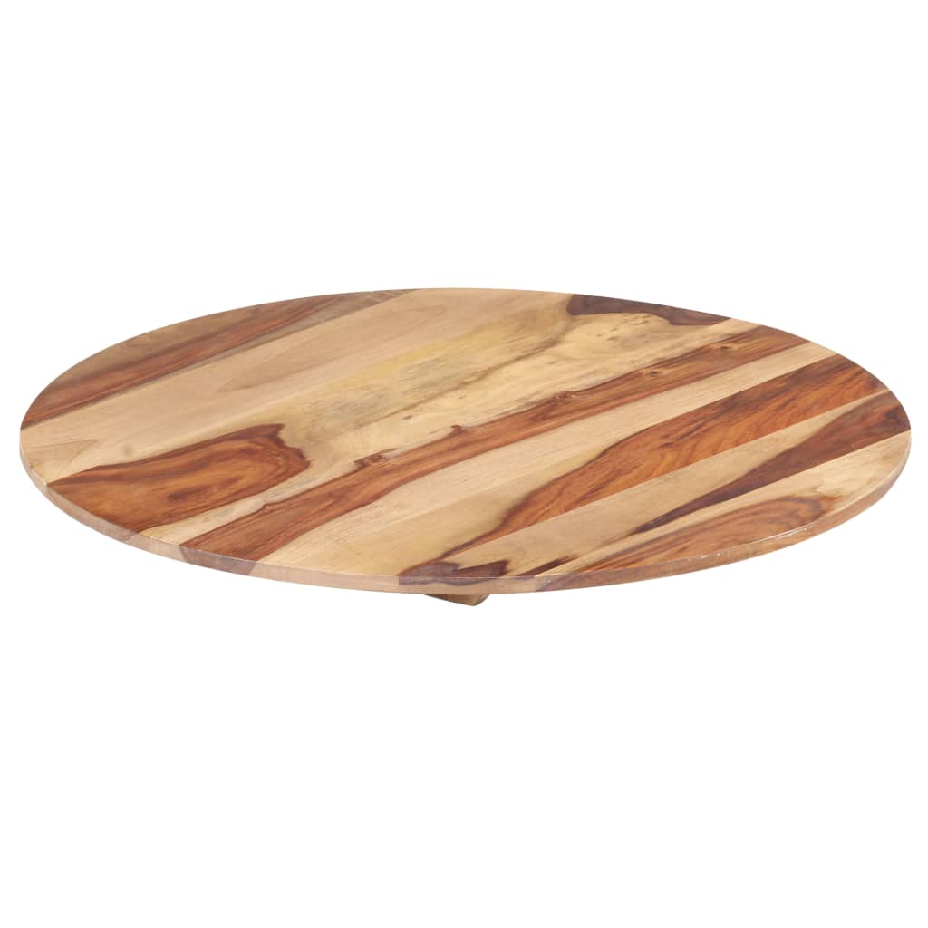 Pöytälevy täysi seesampuu pyöreä 25-27 mm 80 cm - Sisustajankoti.fi
