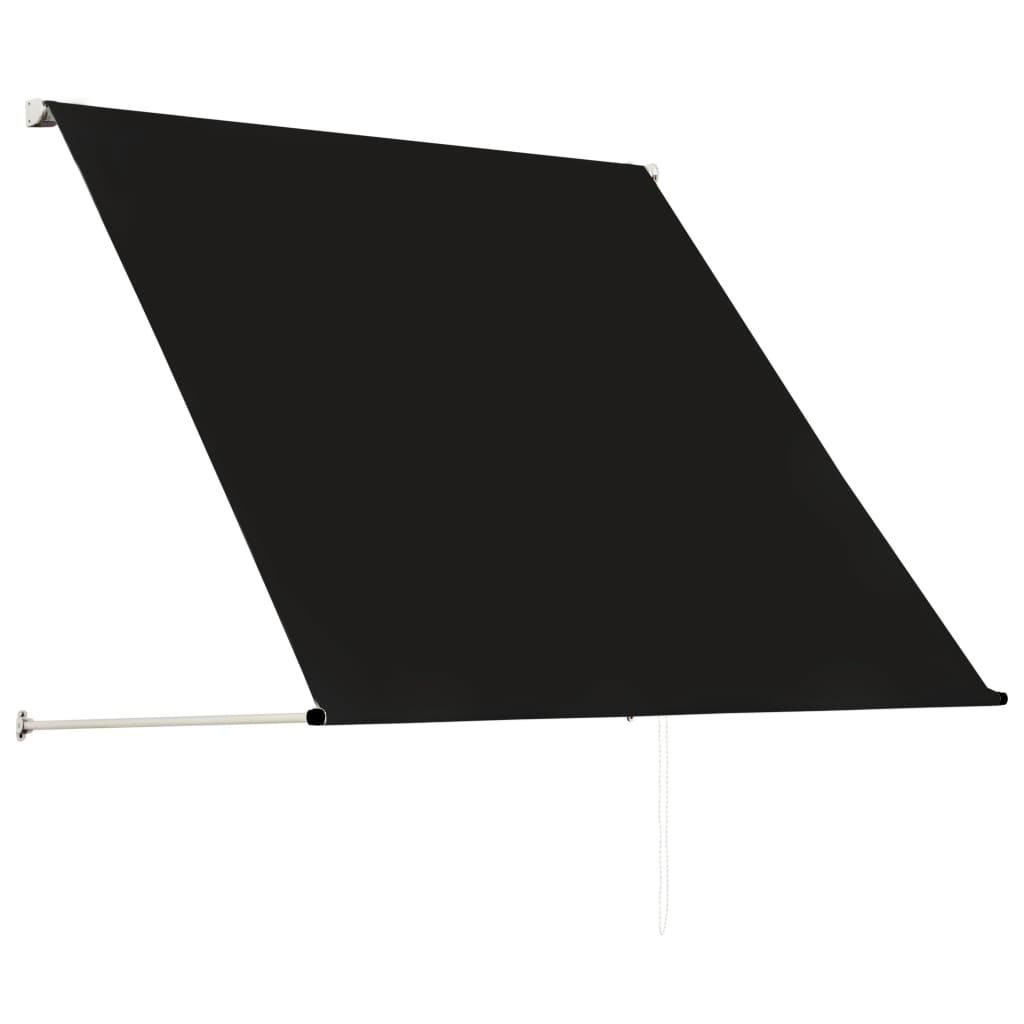 Sisäänkelattava markiisi 100x150 cm antrasiitti - Sisustajankoti.fi