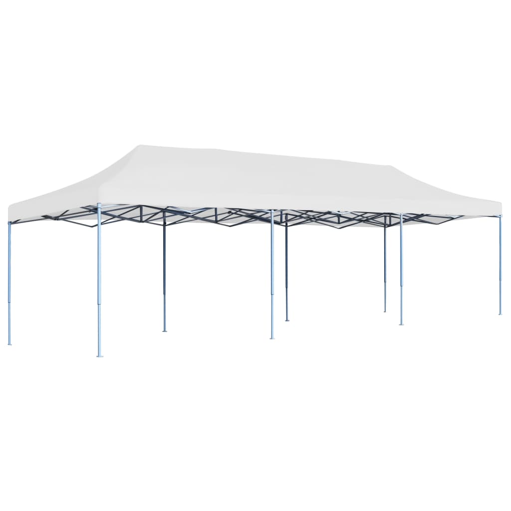 Kokoontaittuva pop-up juhlateltta 3 x 9 m valkoinen - Sisustajankoti.fi
