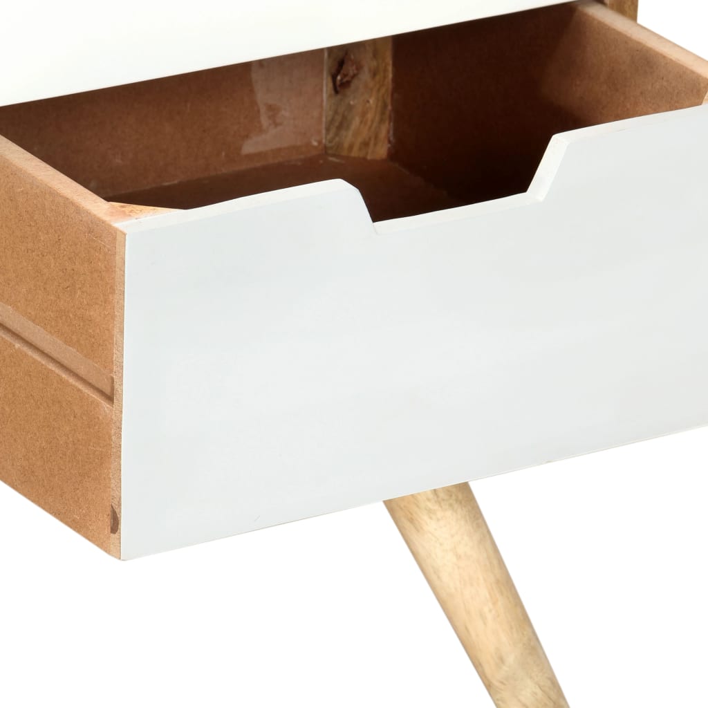 TV-taso 110x35x48 cm täysi mangopuu - Sisustajankoti.fi