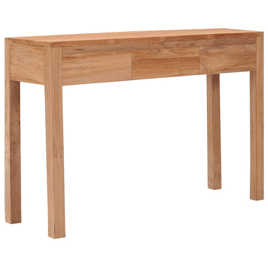 Sivupöytä 110x35x75 cm täysi tiikki - Sisustajankoti.fi