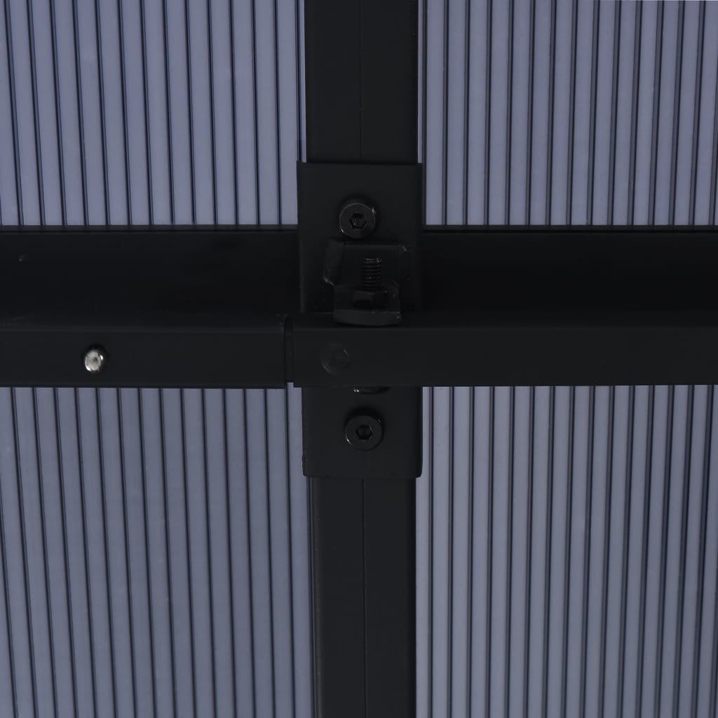 Huvimaja verhoilla 405x294x244 cm antrasiitti - Sisustajankoti.fi
