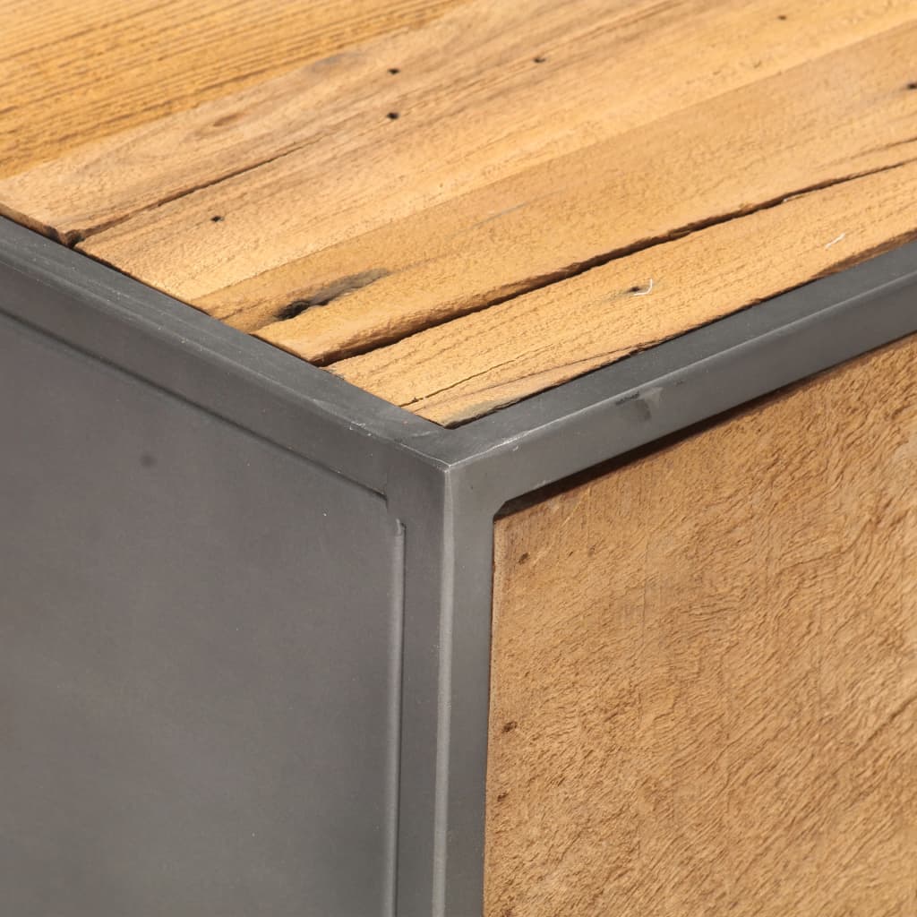 Sohvapöytä 90x50x35 cm kierrätetty täyspuu - Sisustajankoti.fi