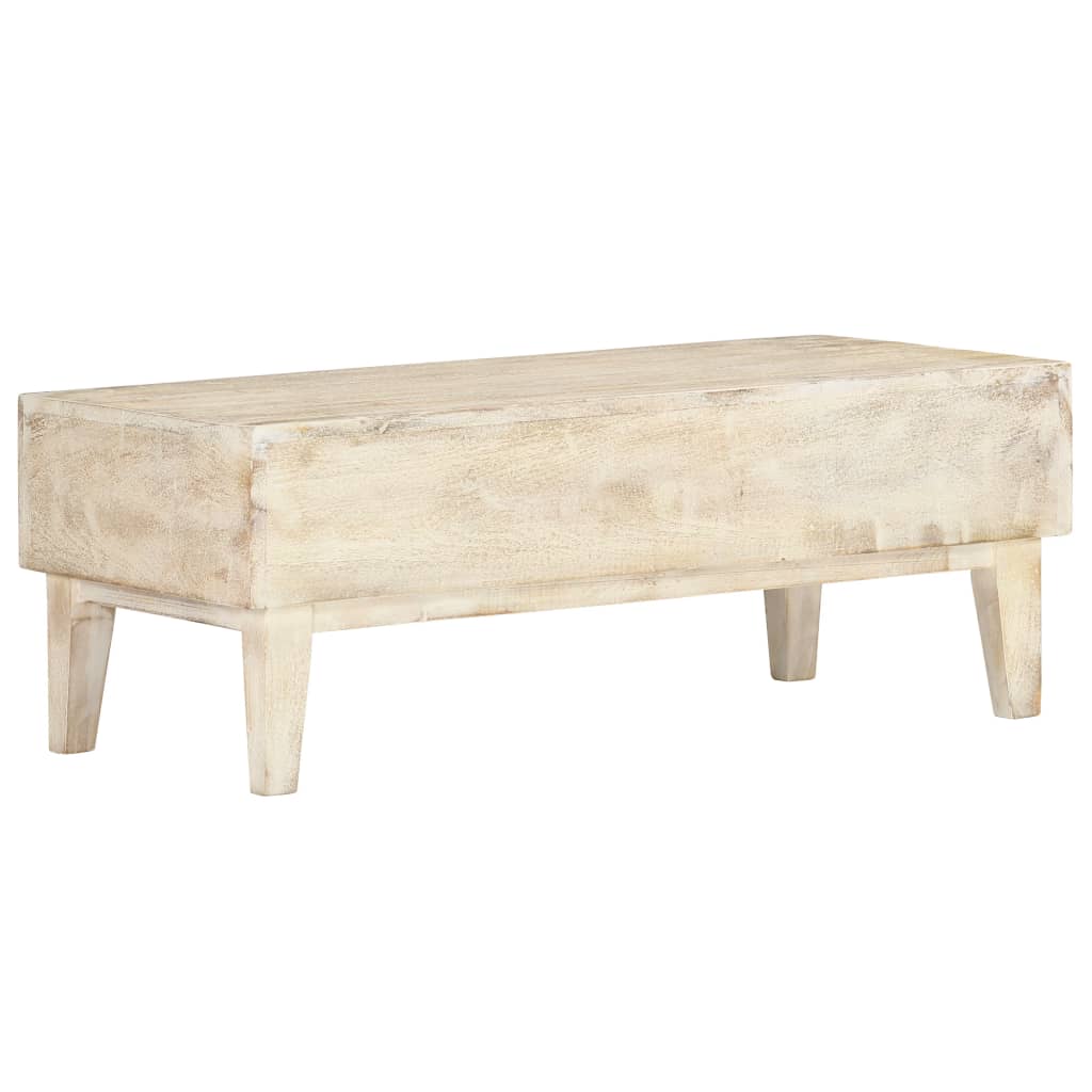 Sohvapöytä 90x50x35 cm kierrätetty täyspuu - Sisustajankoti.fi