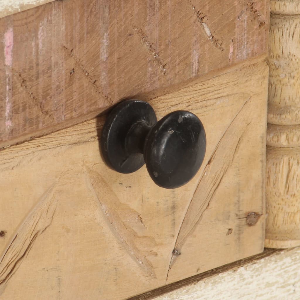 Sohvapöytä 90x50x35 cm kierrätetty täyspuu - Sisustajankoti.fi