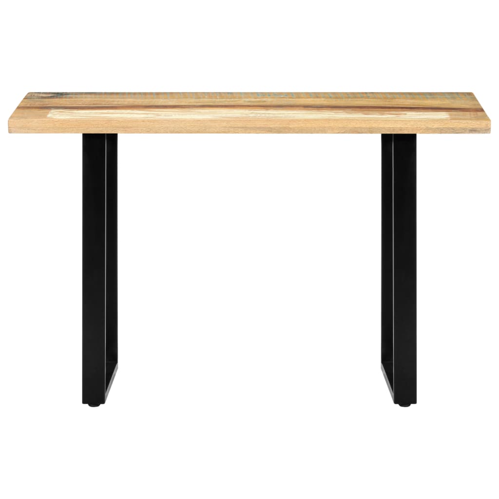 Ruokapöytä 120x60x76 cm täysi kierrätetty puu - Sisustajankoti.fi
