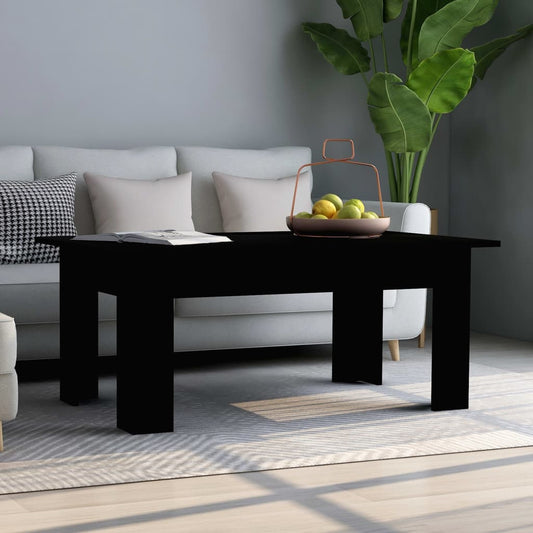 Sohvapöytä musta 100x60x42 cm - Sisustajankoti.fi