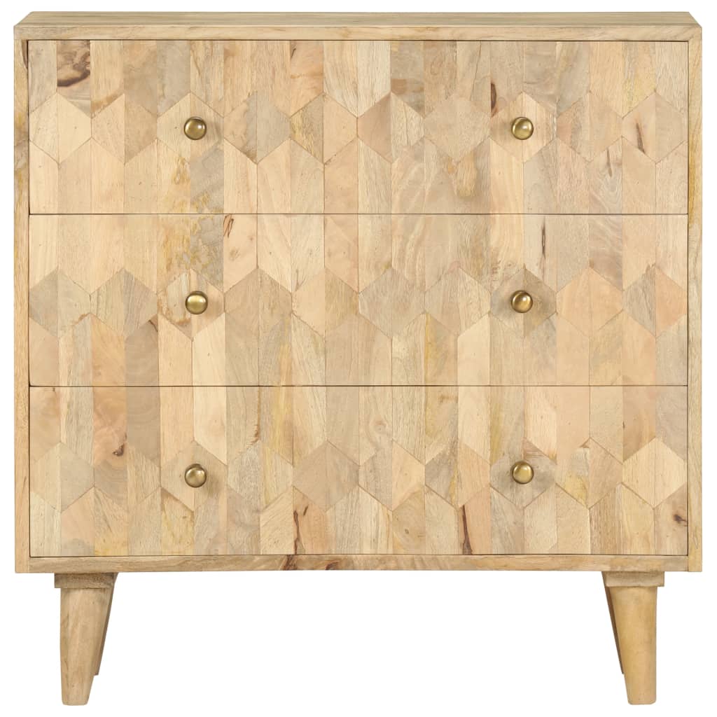 Laatikosto 75x35x75 cm täysi mangopuu - Sisustajankoti.fi