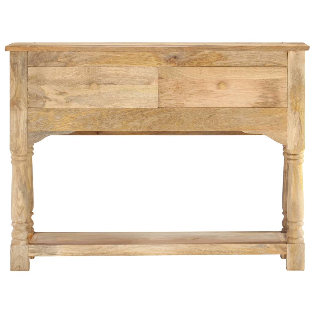 Konsolipöytä 100x35x76 cm täysi mangopuu - Sisustajankoti.fi