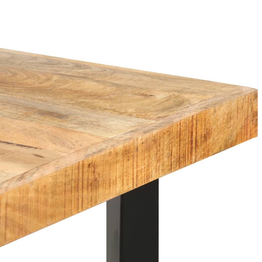 Baaripöytä 180x70x107 cm karkea mangopuu - Sisustajankoti.fi