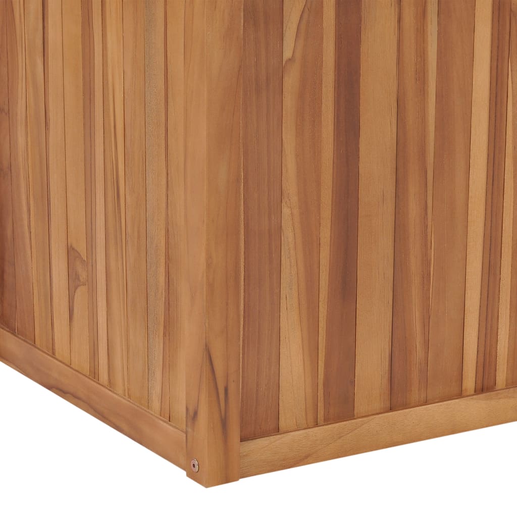Korotettu kukkalaatikko 100x50x50 cm täysi tiikki - Sisustajankoti.fi