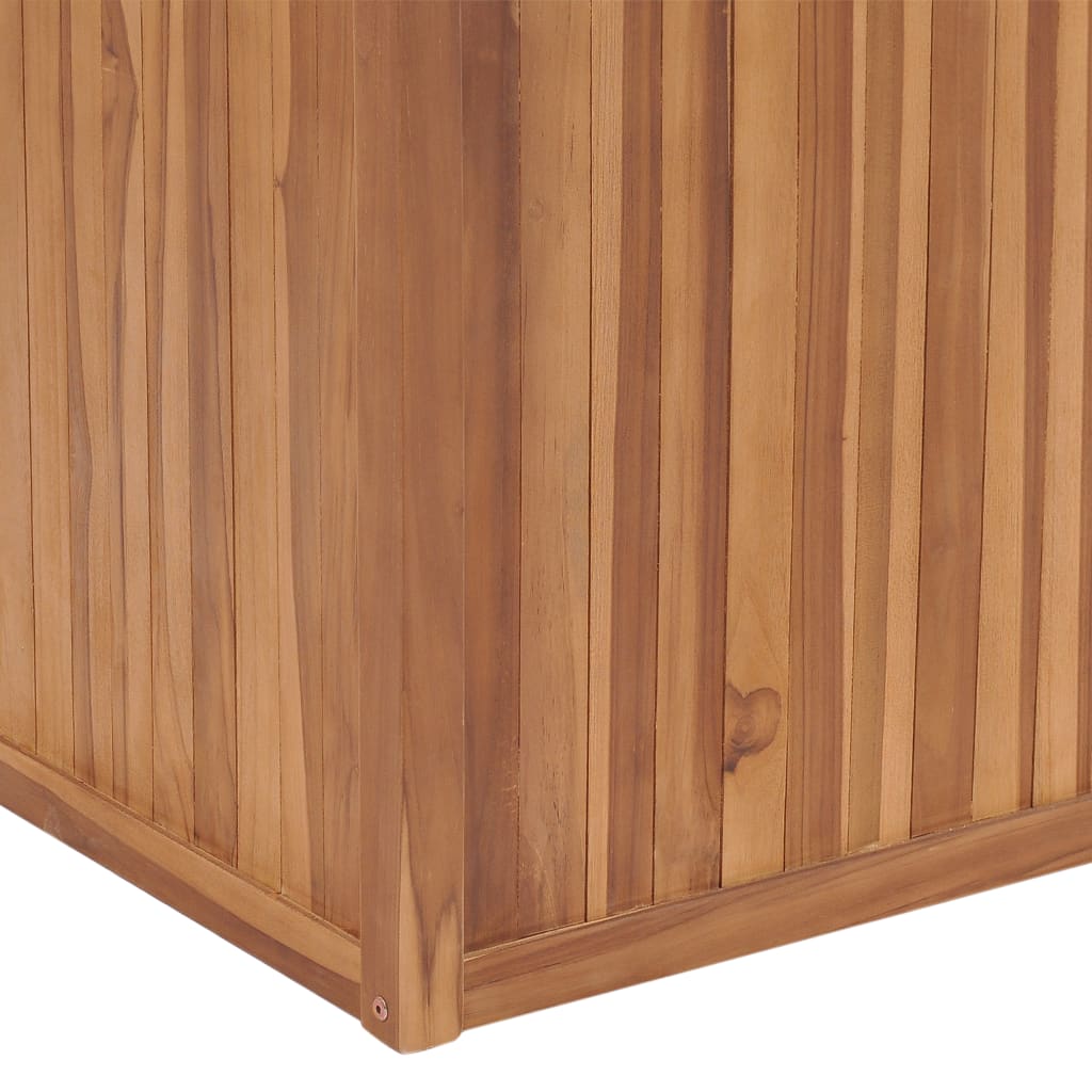 Korotettu kukkalaatikko 100x50x70 cm täysi tiikki - Sisustajankoti.fi