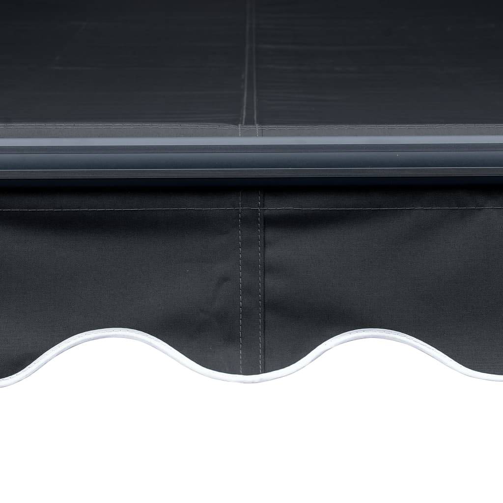 Sisäänkelattava markiisi tuulisensori/LED 350x250cm antrasiitti - Sisustajankoti.fi