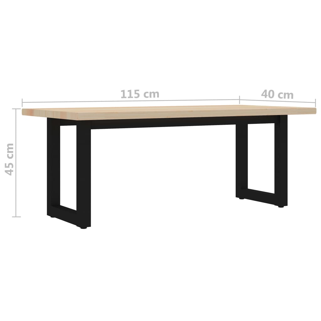 Penkki 115x40x45 cm mänty - Sisustajankoti.fi