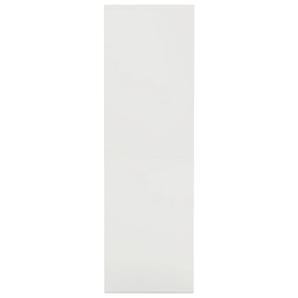 Kirjahylly valkoinen 98x30x98 cm - Sisustajankoti.fi