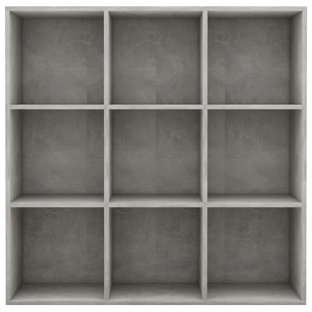 Kirjahylly betoninharmaa 98x30x98 cm - Sisustajankoti.fi
