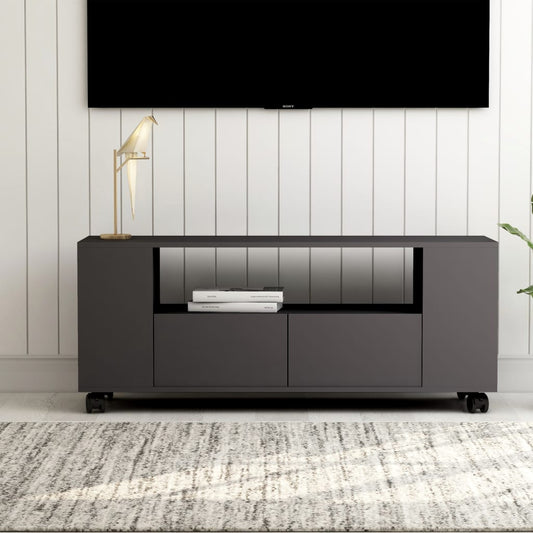 TV-taso harmaa 120x35x43 cm - Sisustajankoti.fi