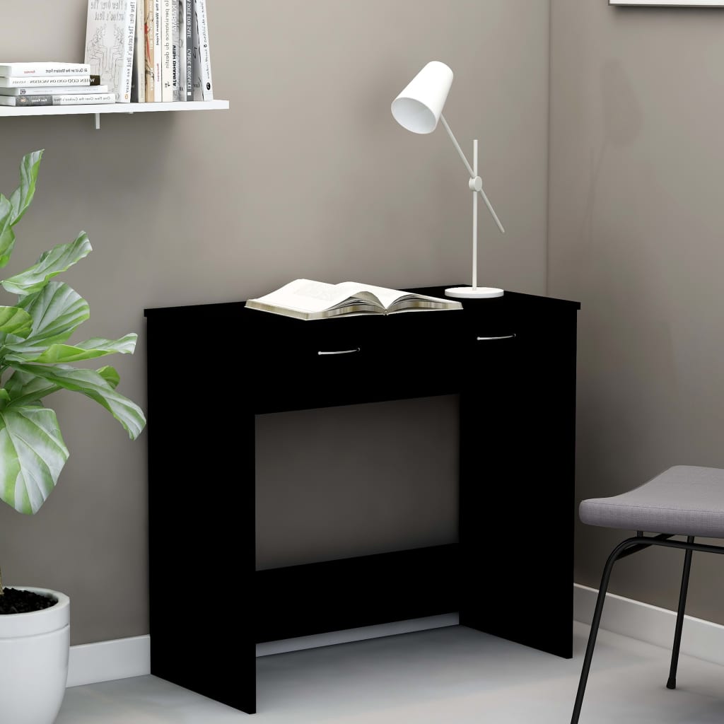 Työpöytä musta 80x40x75 cm - Sisustajankoti.fi