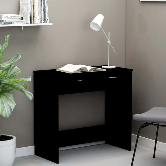 Työpöytä musta 80x40x75 cm - Sisustajankoti.fi